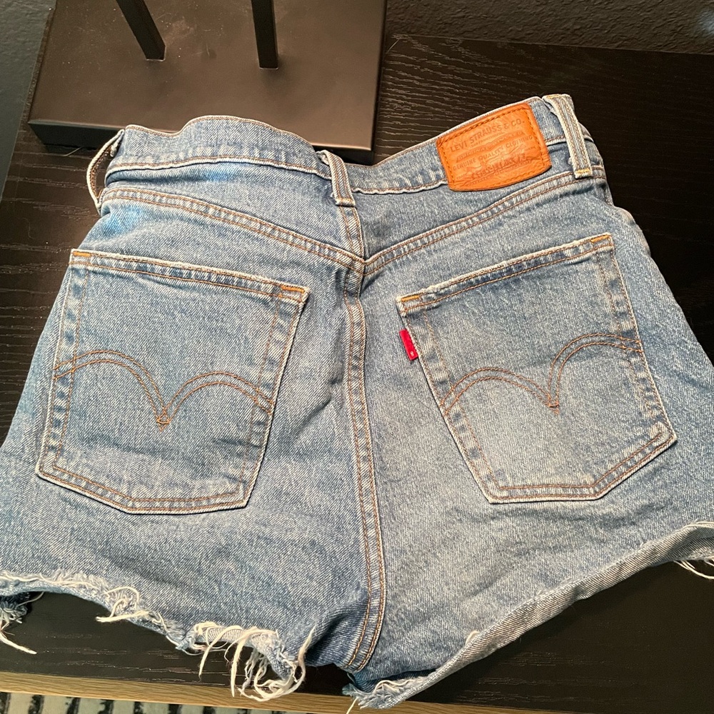 Levi's Women's Light Blue Jean Shorts